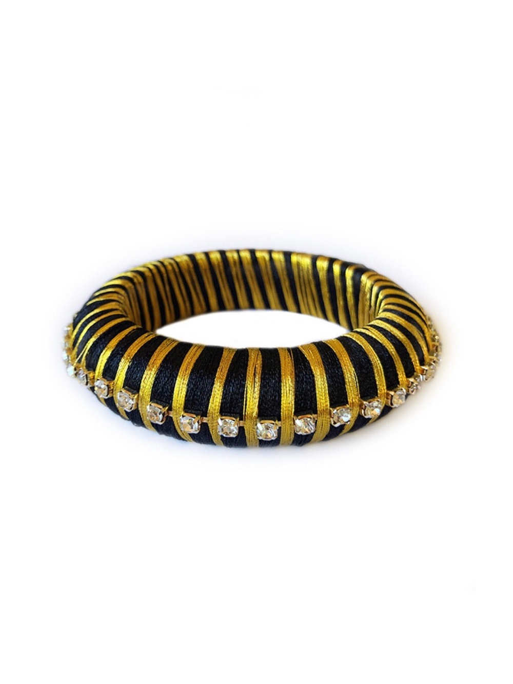 Budhagirl Malia Wrap Bracelet In Black